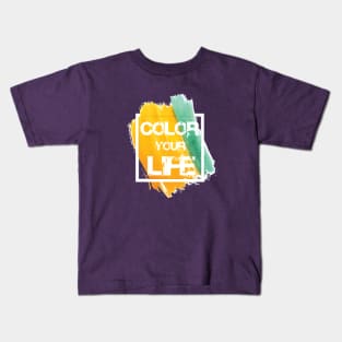 color your life Kids T-Shirt